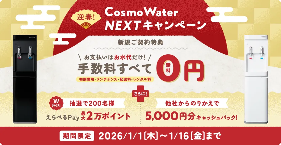 コスモウォーターキャンペーン