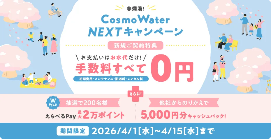コスモウォーターキャンペーン